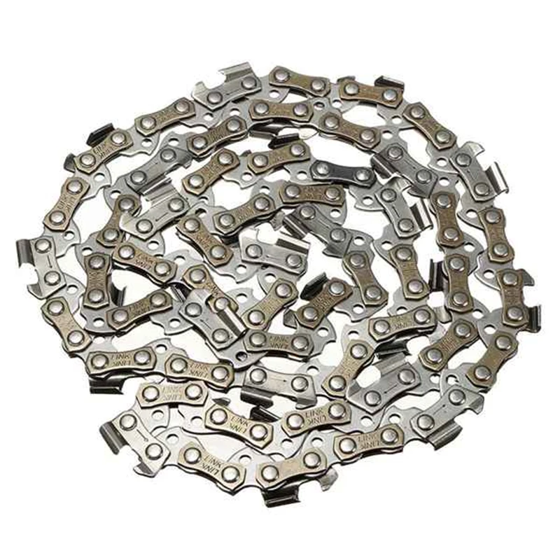 

14 inch Chainsaw Chain Blade Wood Cutting Chainsaw Parts 52 Drive Links 3/8 Pitch Manganese Steel Alloy Chainsaw Saw Mill Chain