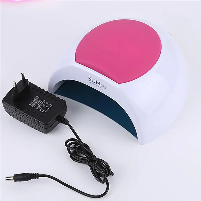 

SUN2C 48W LED Nail Dryer Automatic Sensing Smart Timer 33 Led Lamp Nail Polish Curing Gel Lamp for Nail Fingernail Toenail Tools