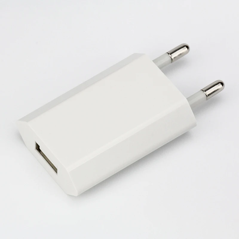 100 шт./лот настенное зарядное usb-устройство ЕС вилка 5 в 1A AC вилка микро-usb адаптер питания для Iphone X 8 7 5 6 Onplus Xiaomi samsung htc LG