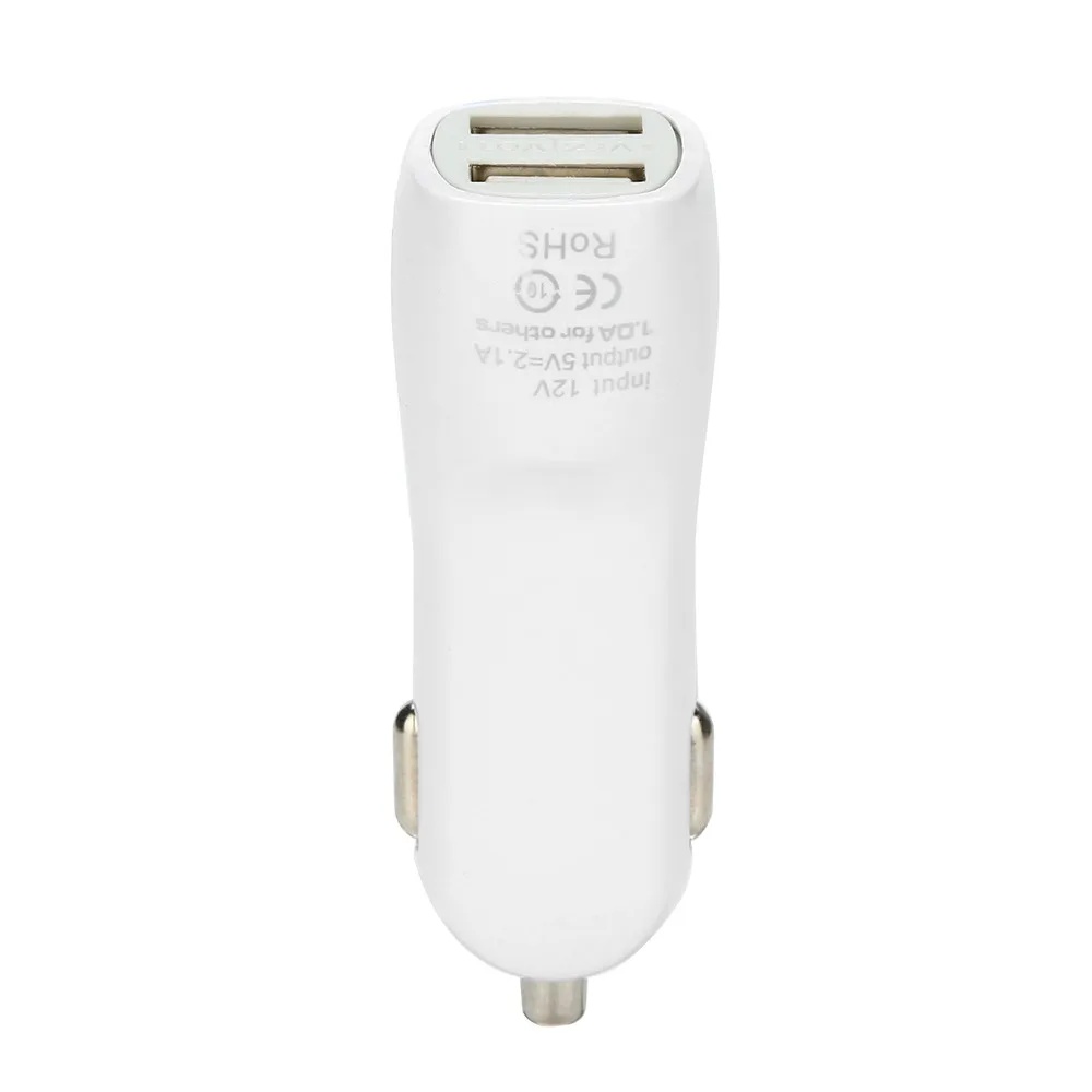 Двойной слот для Mini USB автомобильный Зарядное устройство для мобильного телефона адаптер питания для быстрой зарядки гнездо для автомобильного прикуривателя/разъем 56