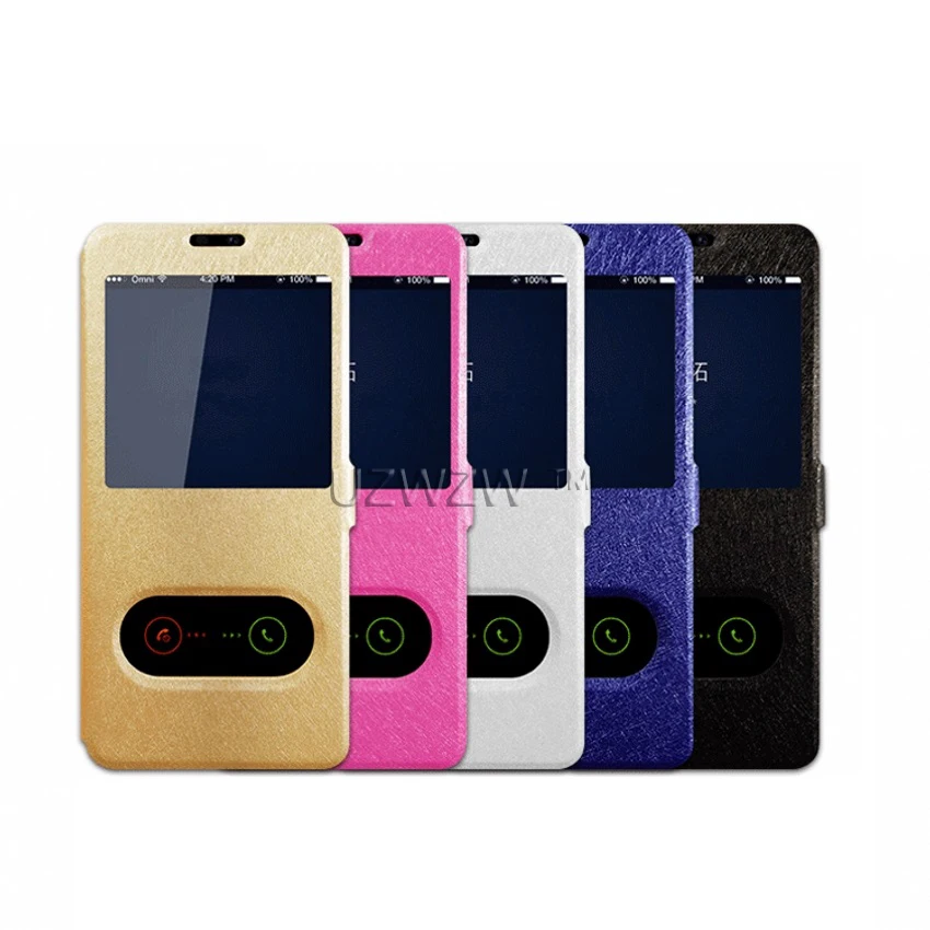 

Window View Case For Meizu 15 Plus Pro 7 Pro 6 Pro 6s MX6 E3 M5s M5c A5 M5 Note M3s M3 Note M6s M6 Note M3 Mini Leather Case