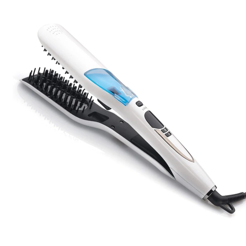 

Steam Hair Comb Straightener Electric LCD Hair Brush Ceramic Hair Styling Tool