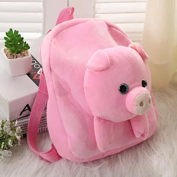 

Children Toddler Cartoon Stuffed Plush Backpacks baby girls boys cute toys schoolbag backpack