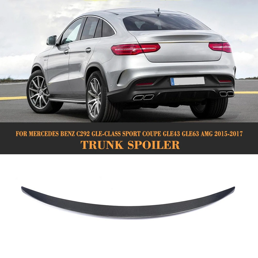 GLE Class спойлер заднего багажника из углеродного волокна для Mercedes Benz C292 Sport AMG 4 Door 2015