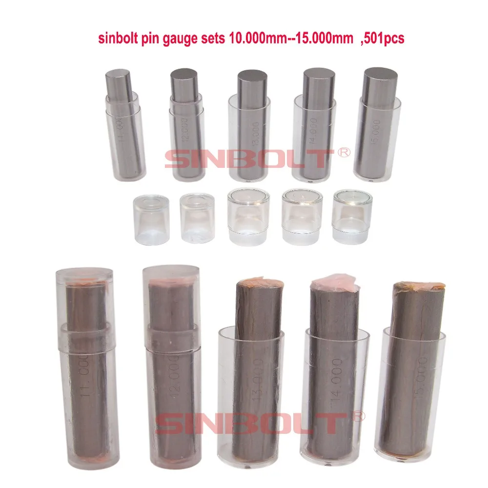 

Pin Gauge ,Pin Gauge Set,10.000mm--15.000mm(Interval: 0.01,501pcs),fast delivery!