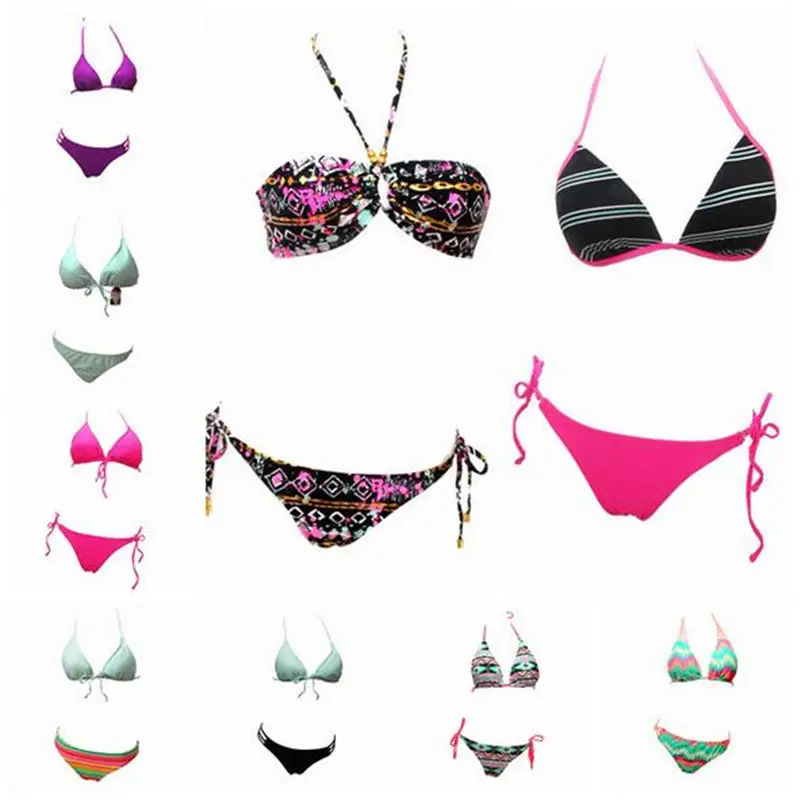 SWIMMART Высокое Качество разнообразие Стилей Бикини Различных Дизайн многоцветный