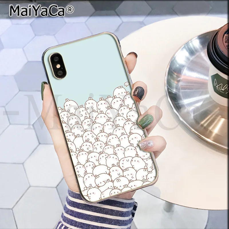 MaiYaCa, милый, коричневый, картофельный, мягкий, ТПУ, силиконовый, распродажа, роскошный, крутой чехол для телефона, для iPhone 8, 7, 6, 6S Plus, X, XS, max, 5, 5S, SE, XR - Цвет: 6