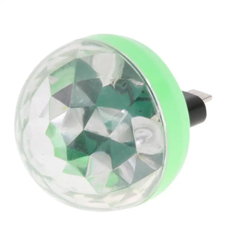 Luz estroboscópica DJ Mini USB LED Bola de música fiesta dj efecto de iluminación lámpara de escenario para KTV