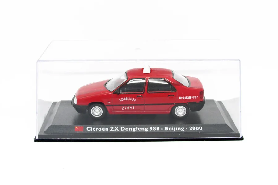 Заводской 1:43 Citroen ZX такси Игрушечная машина из сплава игрушки для детей литой модельный автомобиль подарок на день рождения