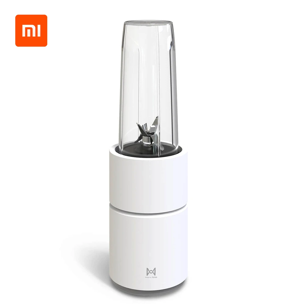 white Xiaomi Pinlo высокоскоростной блендер мини портативная соковыжималка для фруктов и овощей миксер сои дробилка для льда Мясорубка кухонный комбайн - Цвет: white
