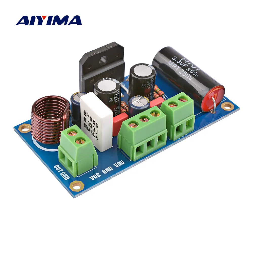 AIYIMA 1 шт. 60 Вт LM3886TF моно усилитель мощности Плата усилителя версия GC звука BTL