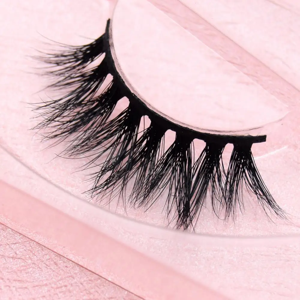 Visofree New Arrival handmade Mink Eyelashes Eyelashes for small eyes Cruelty Soft Dramatic Eye lashes Makeup M01-M30