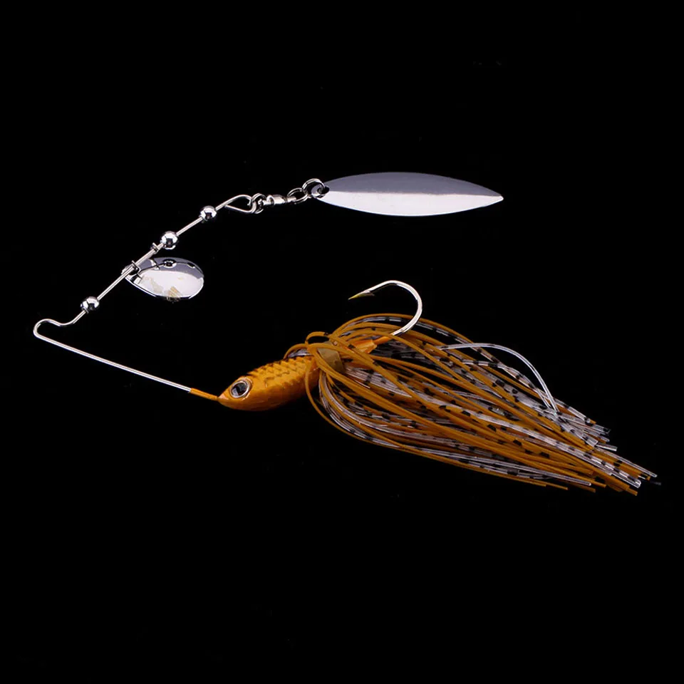 WALK FISH Spinner Bait 15.8G Metal Lure Hard Fishing Lure Spinner