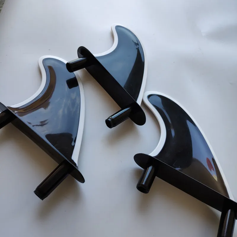 3 шт. в наборе Surf fin softboard 4,5 дюймов плавник белый мягкая доска серии в два цвета