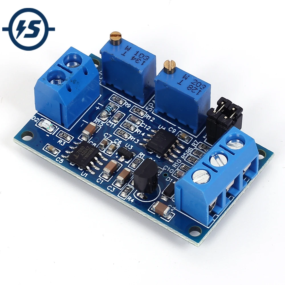 

4-20mA to 0-3.3V/5V/10V Current to Voltage Converter Signal Conversion Module I/V Transmitter