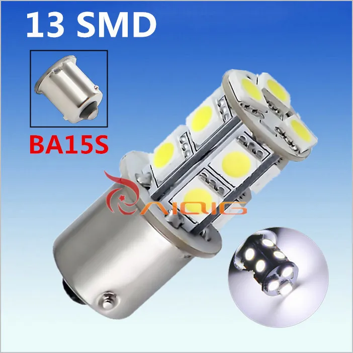 1156 BA15S 13 SMD Белая светодиодная лампа p21w R5W светодиодные автомобильные лампы