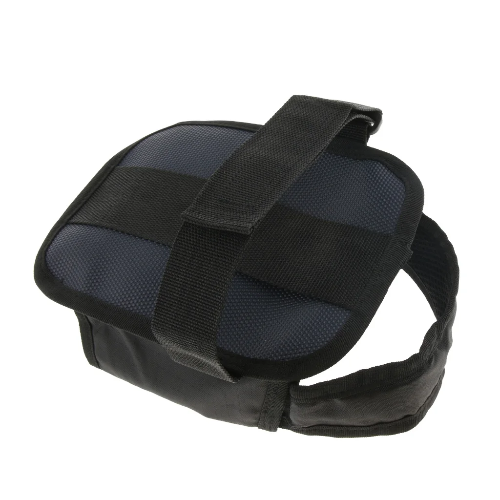 2pcs Fixed Adhesive Straps Wheelchair Pedal Wrap Toe Clip Belt Footrest Cushion Cover Feet Anti Slip Protection Black