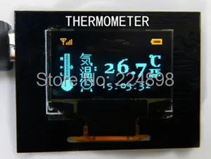 

STM8 OLED Display Module for Electronic Clock with Thermometer