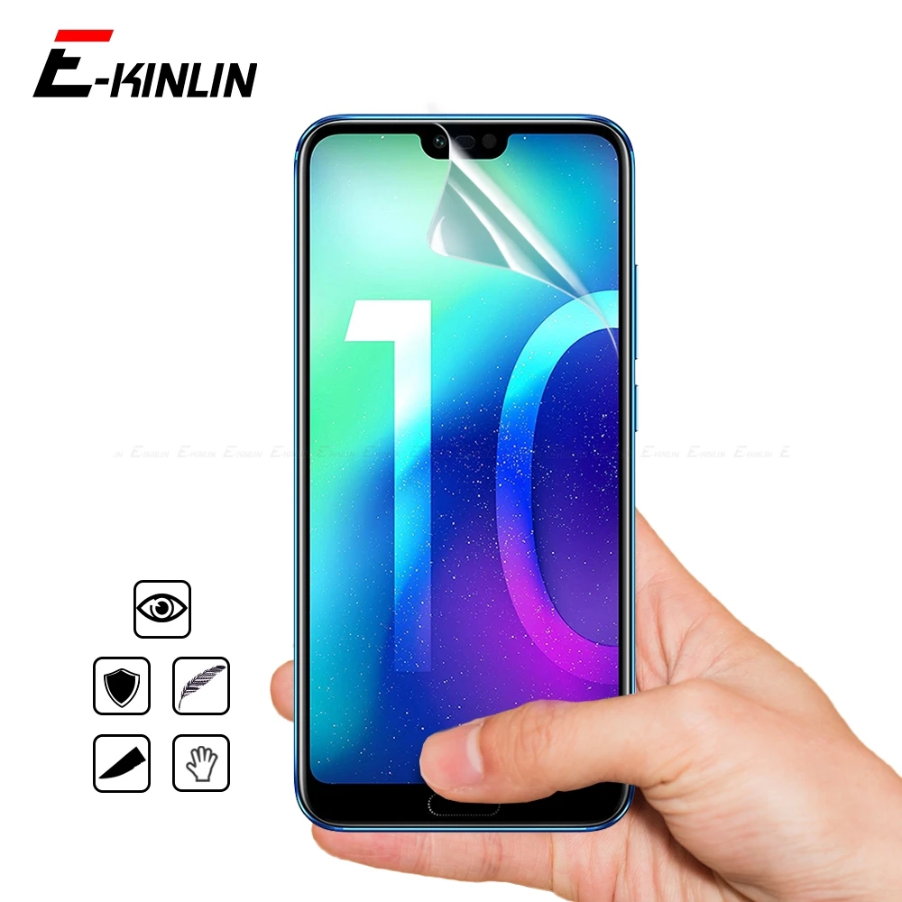 

Soft Display Nano Explosion Proof Screen Protector Protective Film For HuaWei Honor P20 P30 Pro View 10 Mate 20 X 5G Lite 8X