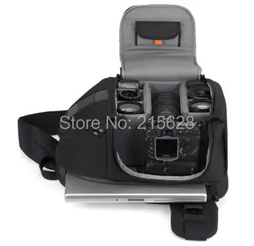 

New Lowepro SlingShot 350 AW  SS 350 Photo DSLR Camera Sling Shoulder Bag case Digital SLR 15.4"laptop Backpack for nikon canon