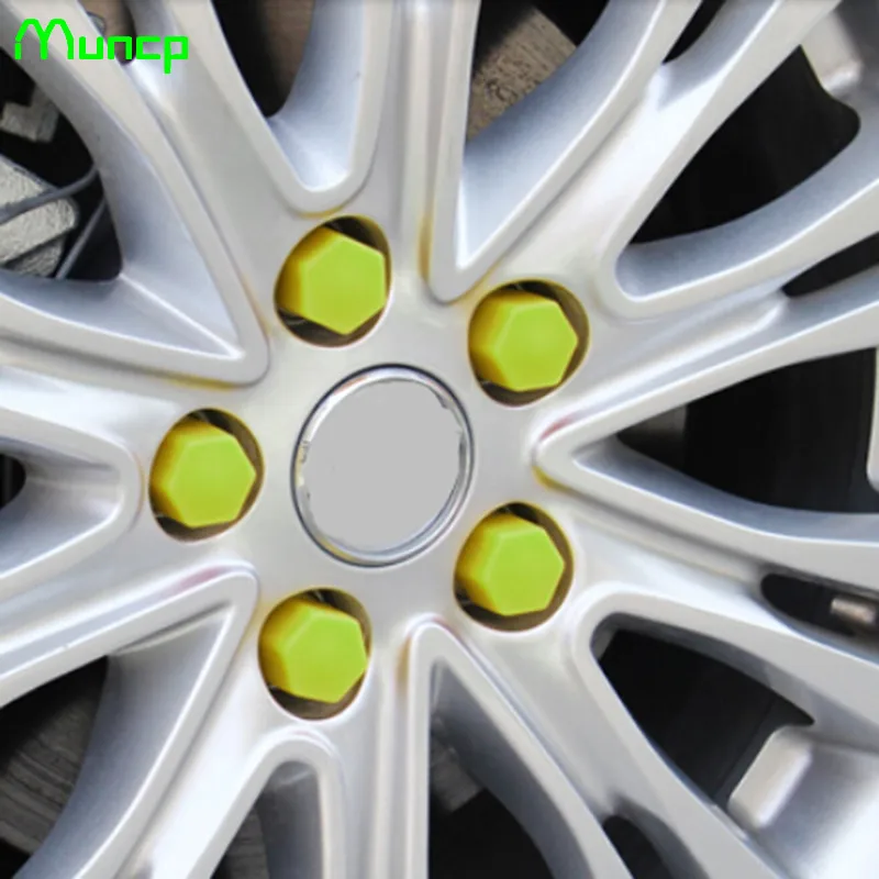 Muncp Car Wheel Bolt Caps Tyre Screws Cover For Toyota Camry Corolla