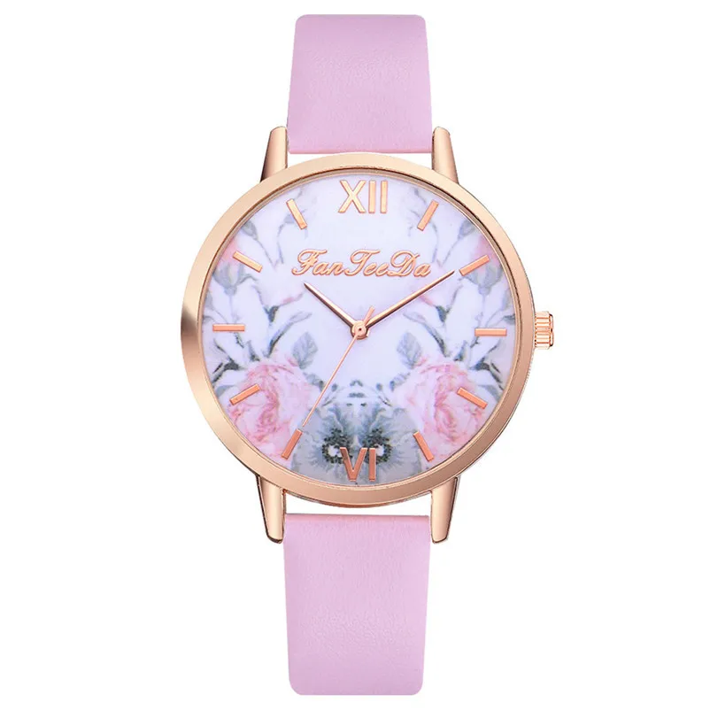 2018 Montre Femme Top Brand Luxury Women Watches leather band watch Analog Quartz Wrist Watch Clock relogio feminino J13#N (5)