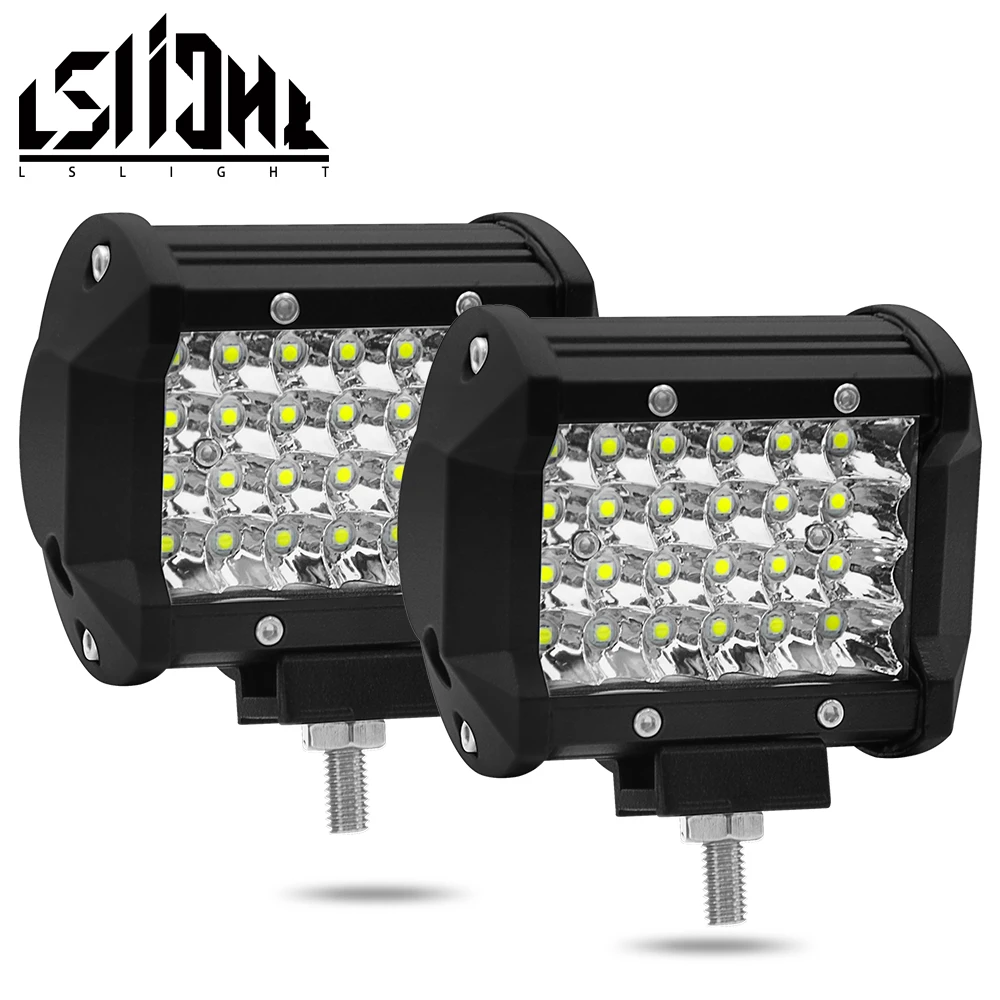 

Lslight 4x4 Levels LED Work Light CAR Driving Lamp Offroad Light Bar Spot flood Combo Beam 12V FOR JEEP BMW SUZUKI alfa romeo