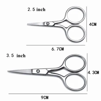 

50 pcs 6.7--15 cm Japan small hair scissors nose trimmer haircut daily shears eyebrow cutting barber makas hairdressing scissors