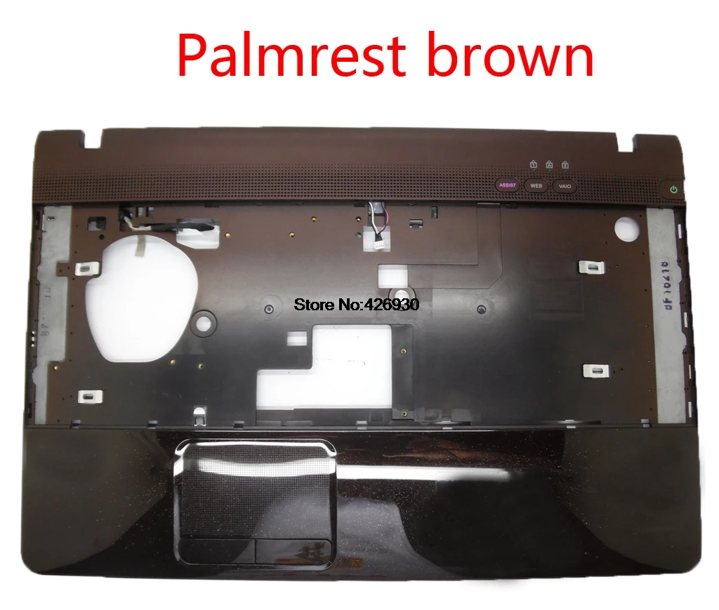 Подставка для ноутбука SONY для VAIO VPC-EB VPCEB серия тачпад верхний чехол ЖК верхняя крышка задняя крышка передняя Рамка нижний чехол - Цвет: Palmrest brown