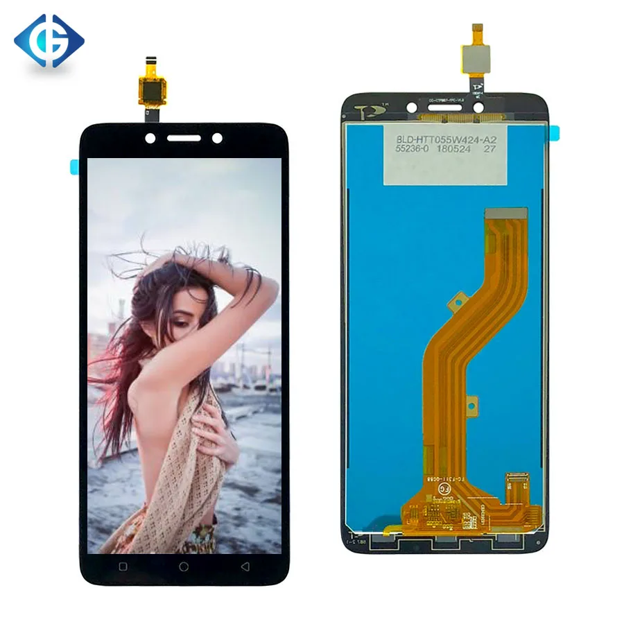10 шт для Tecno F3 Экран ремонт Запчасти полный ЖК-дисплей для Tecno F3 ЖК-дисплей Дисплей Сенсорный экран планшета Панель сборки