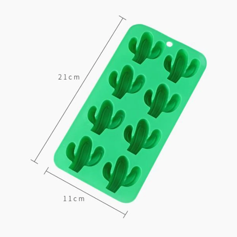 Пищевой Силиконовый поднос для льда фруктовый лед производитель кубиков DIY креативный маленький форма для льда Пингвин кактус Кокосовая пальма форма ананаса