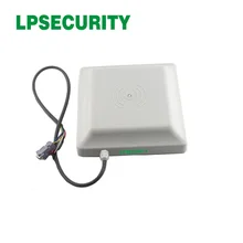 LPSECURITY Gen2 UHF интегративных 5-7 метров в длину RFID считыватель с 8dbi антенна RS232/RS485/Wiegand26 порт