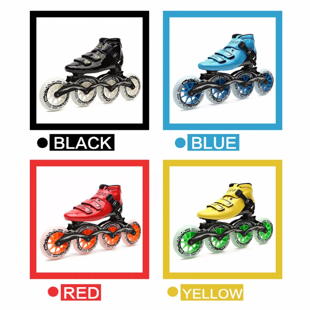 سرعة حذاء تزلج بعجلات ألياف الكربون 4*90/100/110 مللي متر المنافسة 4 عجلات الشارع سباق التزلج Patines مماثلة كما Powerslide CityRun سرعة حذاء تزلج بعجلات ألياف الكربون 4*90/100/110 مللي متر المنافسة 4 عجلات الشارع سباق التزلج Patines مماثلة كما Powerslide CityRun