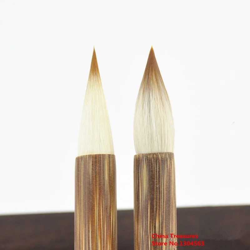 Pincel de Caligrafia da Escova Peça Pintura Escrita Chinesa Zhong Kai mo bi Xing Shu li 1 4 High Quality Material escolar e de escritório