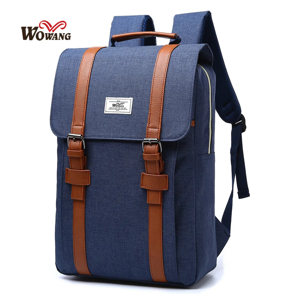 

Female Backpack Handmade Travel Genuine-Leather Mochila Teenage-Girls Vintage Women's