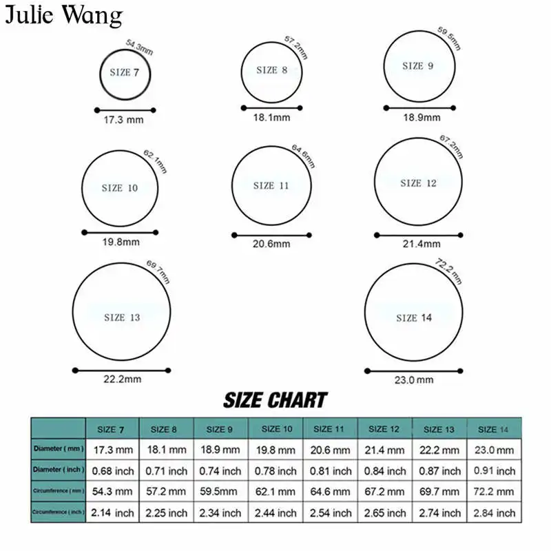 Julie Wang, 5 шт., 8,7 мм, дерево, силикон, мужское кольцо, смешанные, 5 цветов, модные, вечерние, для спорта, свадьбы, вечеринки, подарок, Коктейльные кольца