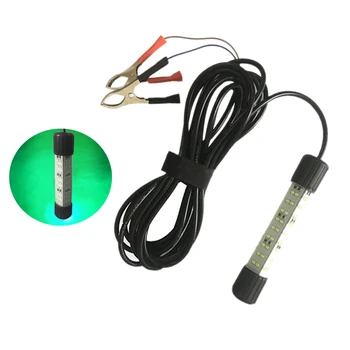 12V 30W 48pc SMD LED Green Underwater Submersible Night Fishing Light Fish Finder Lamp Attracts Prawns Squid Krill Lamp 5m Cable
12V 30W 48pc SMD LED Green Underwater Submersible Night Fishing Light Fish Finder Lamp Attracts Prawns Squid Krill Lamp 5m Cable