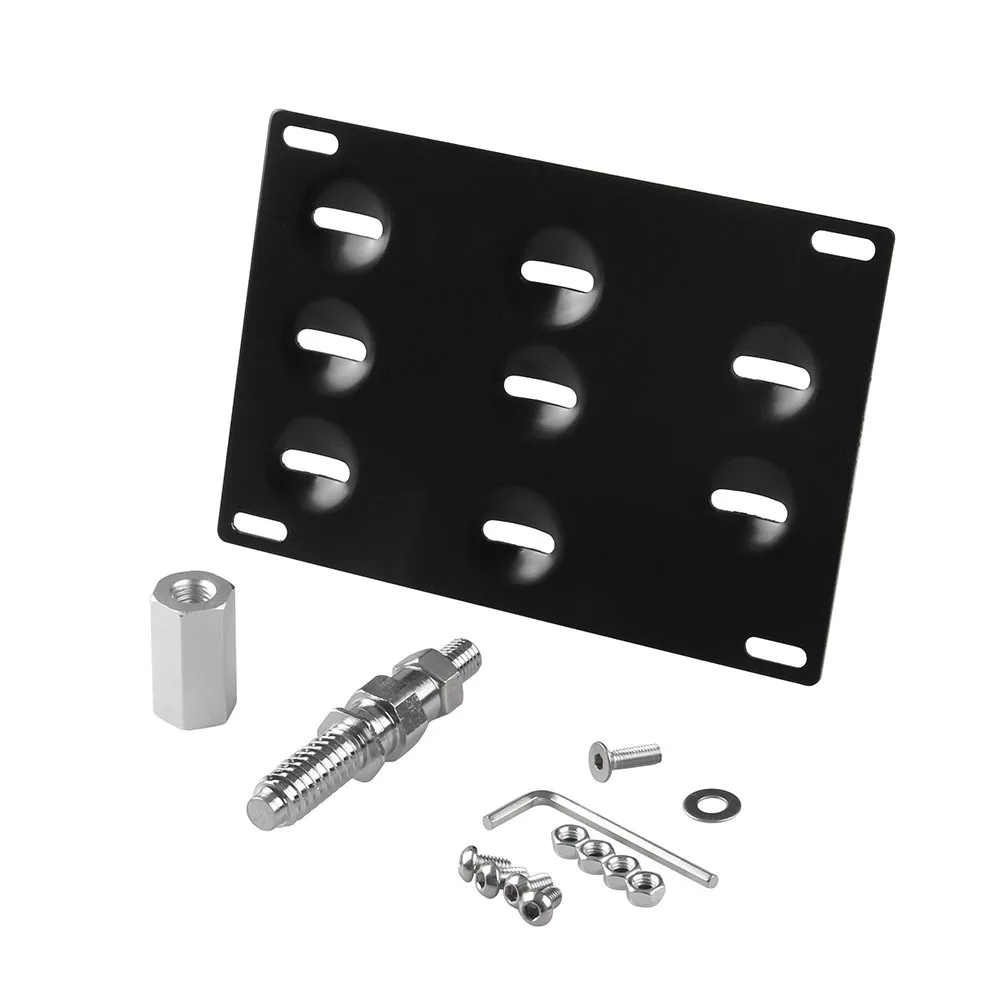 Передний бампер RASTP буксировочный крючок кронштейн для крепления номерного