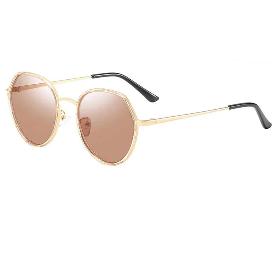 ELITERA, фирменный дизайн, кошачий глаз, поляризационные солнцезащитные очки, для мужчин и женщин, для вождения, квадратная оправа, солнцезащитные очки, мужские, женские, очки, UV400 - Цвет линз: brown