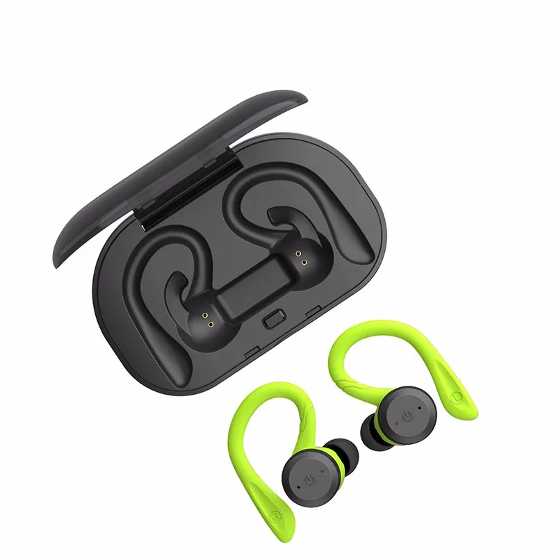 

Hot Sell IPX7 waterproof TWS Mini Wireless Bluetooth5.0 Earphone Stereo Earbud Headset With Charging Box Mic For All Smart phone