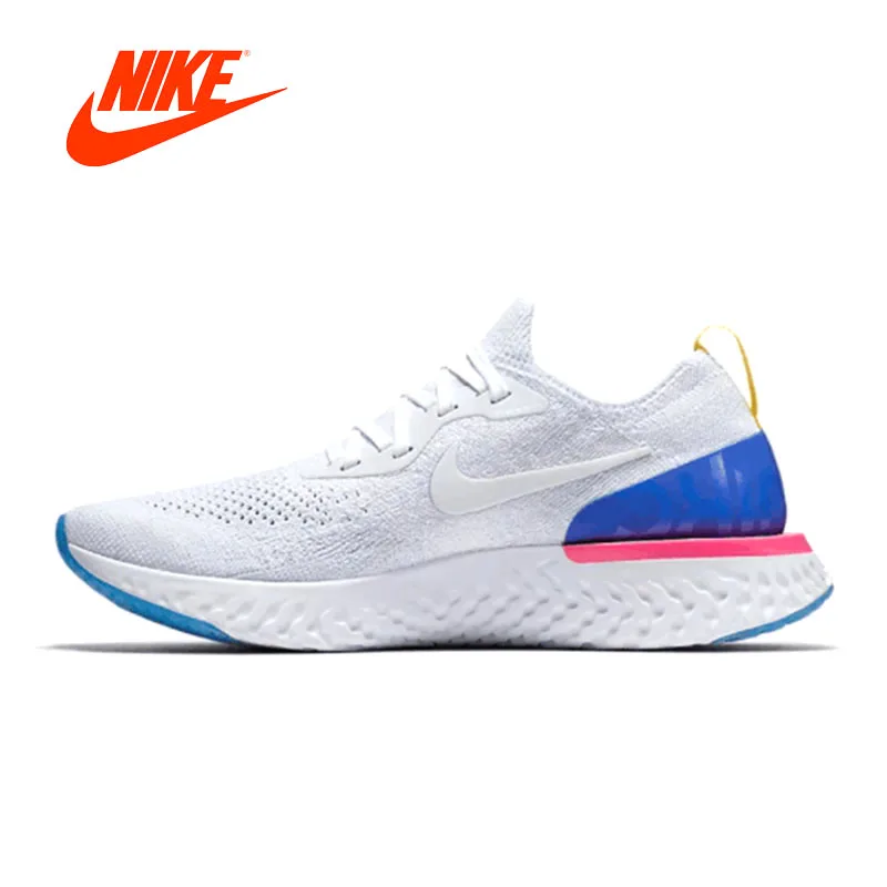 

Official Original Nike Epic React Flyknit Men's Running Shoes Sneakers Good Quality Sport Outdoor Mens Athletic Shoes AQ0070-101