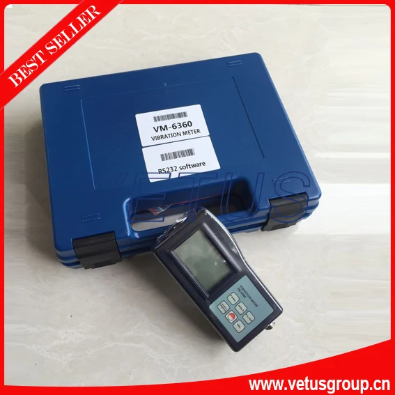 Портативный виброметр VM6360 с программным обеспечением RS232C