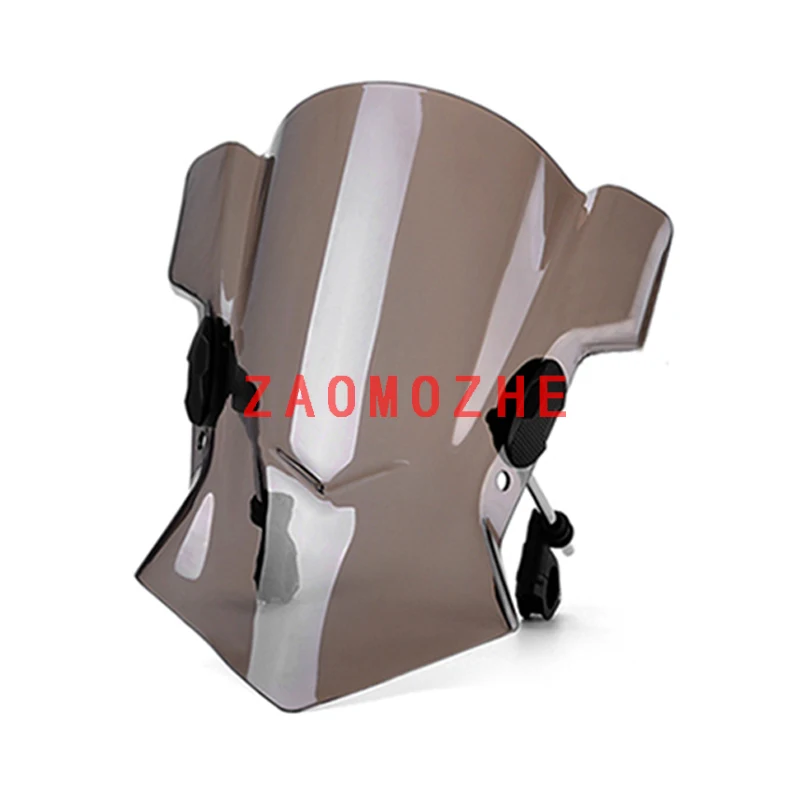 Для Honda CTX700N CTX700N Moto Sport, Touring Racing лобовое стекло щиток для ветрового стекла экран с монтажным кронштейном - Цвет: light brown.