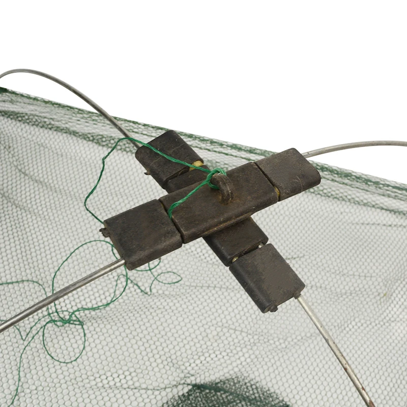 60x60 см 80x80 см 100x100 см квадратная рыболовная сачок сеть ловушка для ловли креветок крабов маленьких рыб рыболовный инструмент
