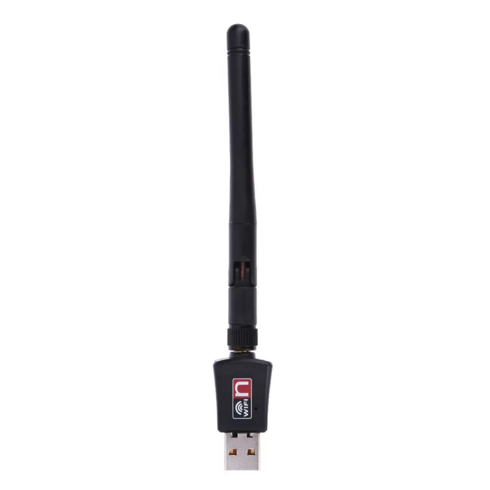 Беспроводная сетевая LAN Карта WiFi USB адаптер 150 Мбит/с 2дб 802.11b/n/g беспроводная антенна