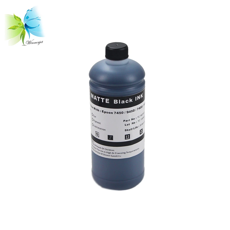 Winnerjet 1000 мл чернила для Epson Stylus Pro 7400 9400 7450 9450 чернила, чернила сублимации принтера Epson для печати чернила