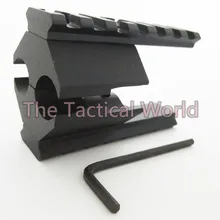 Тактическое двустороннее 20 мм Пикатинни Вивер кольцо с возможностью монтирования отверстий адаптер база Охотничьи Аксессуары для винтовки