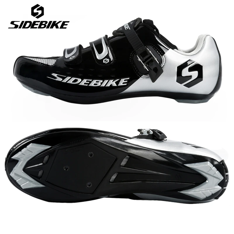 SIDEBIKE Cycling Shoes Road Sapatilha Ciclismo Zapatillas Bicycle Bike Athletic Sneakers Carbon Breathable Bike Cycling Shoes