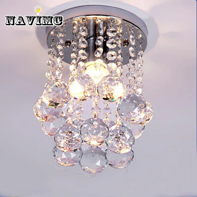 Modern Mini Rain Drop Small Crystal Chandelier Lighting For Bedroom Modern Mini Rain Drop Small Crystal Chandelier Lighting For Bedroom Living Room Ceiling Lamp Corridor Hallway