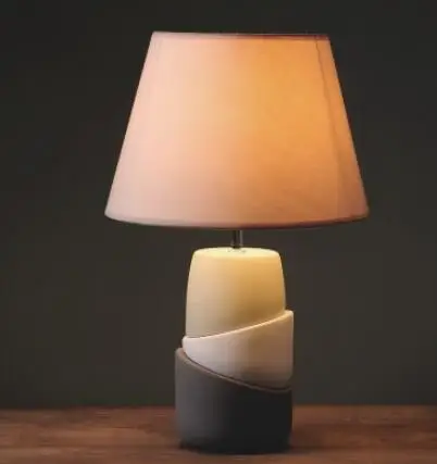 

The living room bedroom Table Lamps bedside lamp ceramic creative simple modern fashion lovely warm light bedside lamp LU807118